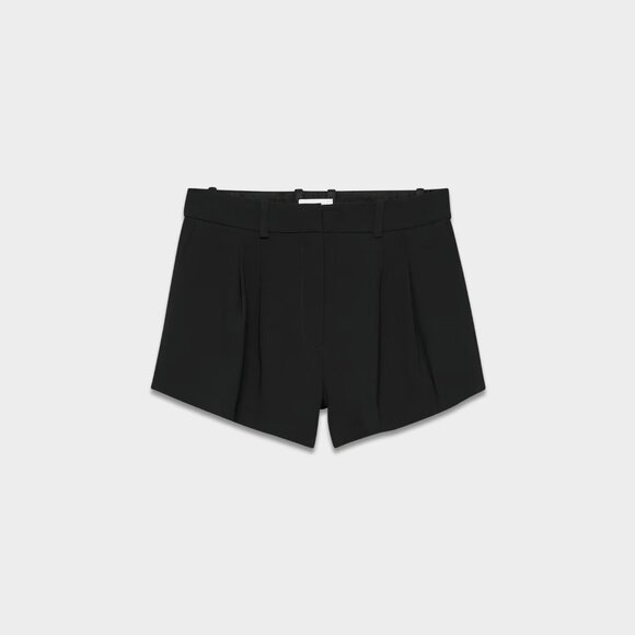 Babaton Aritzia Intercom Crepe High-rise Pleated Shorts - Picture 4 of 4